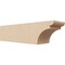 Ekena Millwork 4in. W x 4in. H x 16in. L Yorktown Woodgrain TimberThane Rafter Tail, Primed Tan RFTUR04X04X16YORRCPR - alternate 1